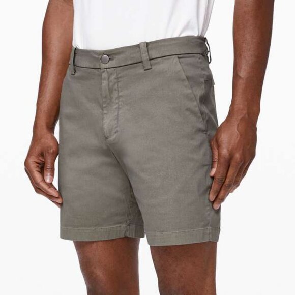 Lululemon Men's Commission Short 7" *Dye - Green/Grey - Picture 1 of 7